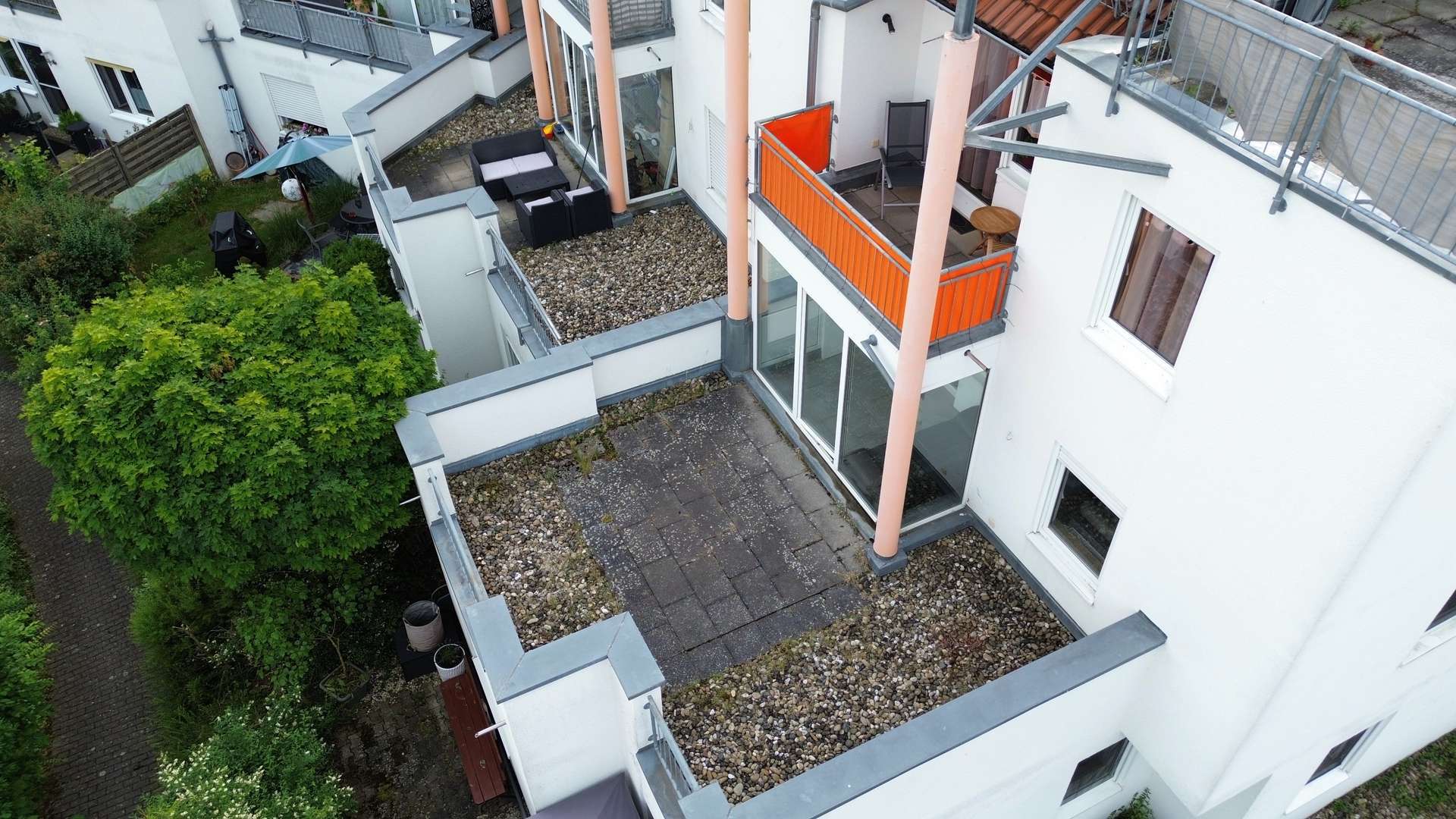 Drohnenaufnahme Terrasse 2