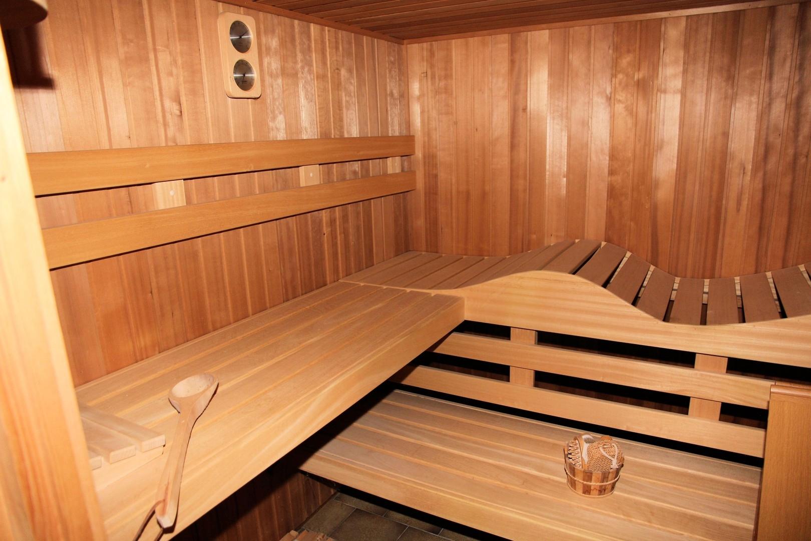 Fitnessraum Sauna