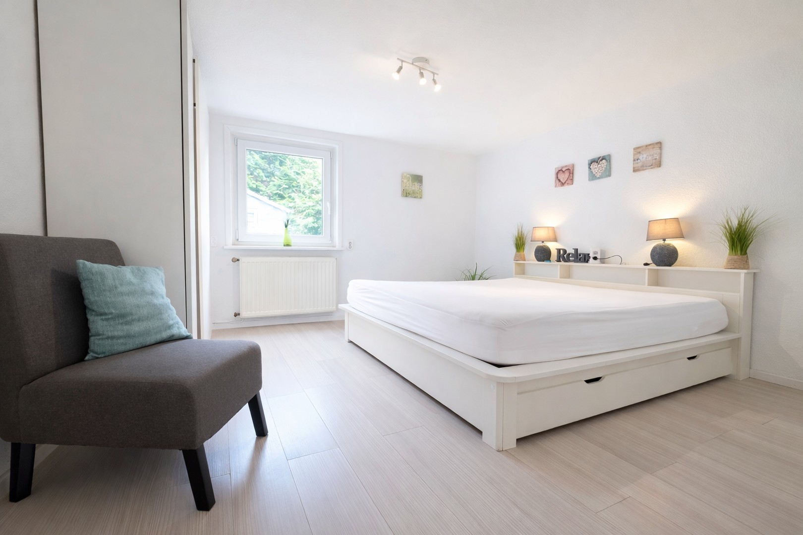 Bungalow großes Schlafzimmer