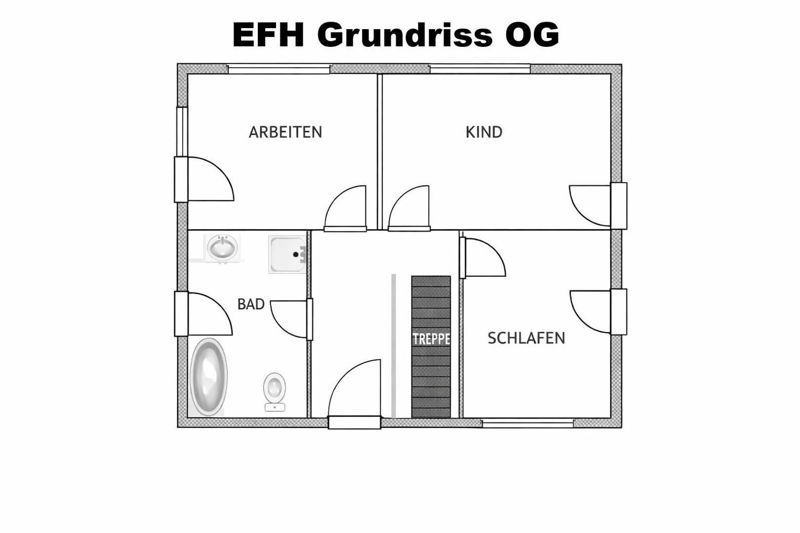 EFH Grundriss OG