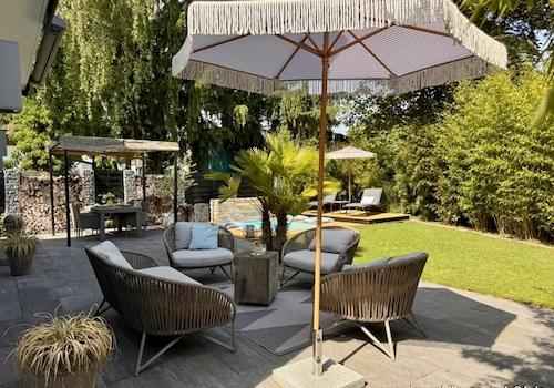 Terrasse hinten