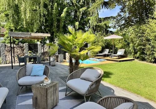 Terrasse hinten