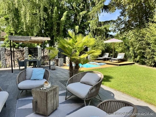 Terrasse hinten