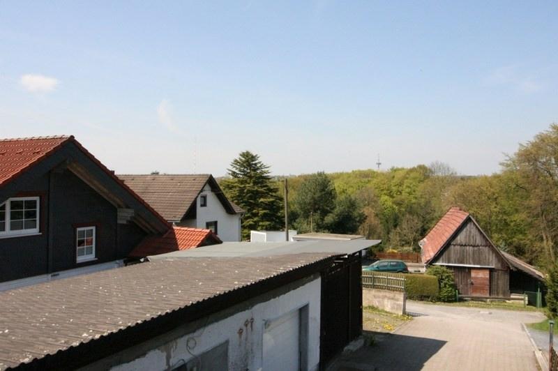 Ausblick vom Badezimmer im Obergeschoss