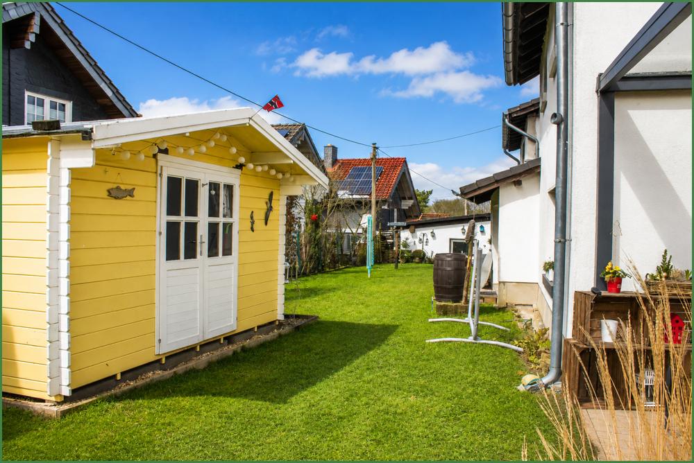 Garten Westseite