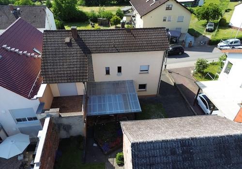 Blick aus dem Garten