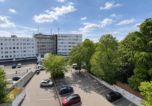 Blick nach hinten