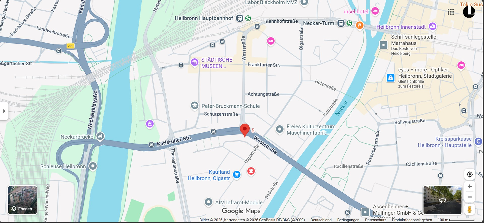 Lage Google Maps