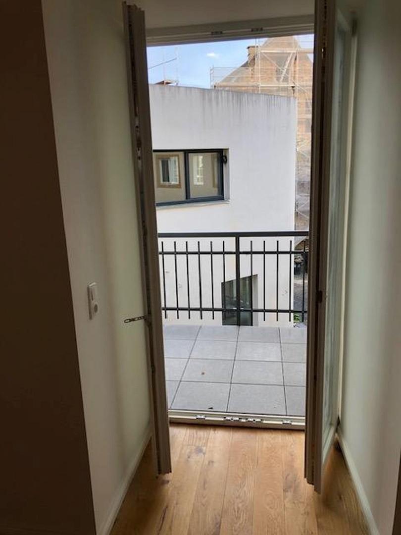 Blick auf den Balkon