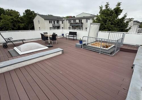 Großzügige Dachterrasse