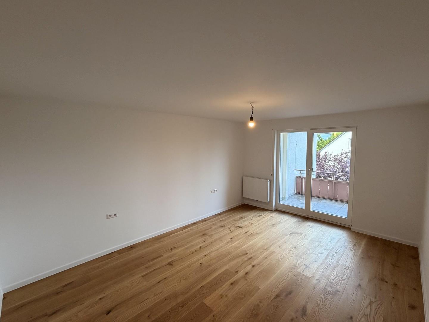Schlafzimmer mit Balkon