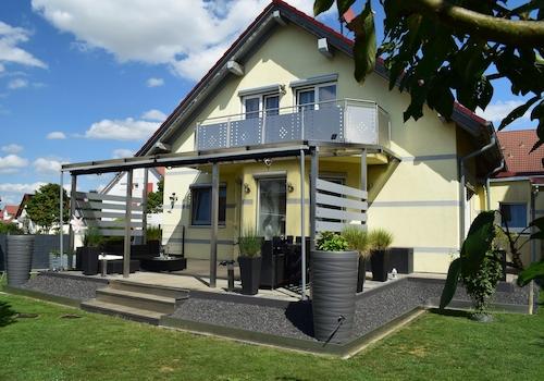 Haus/Gartenblick