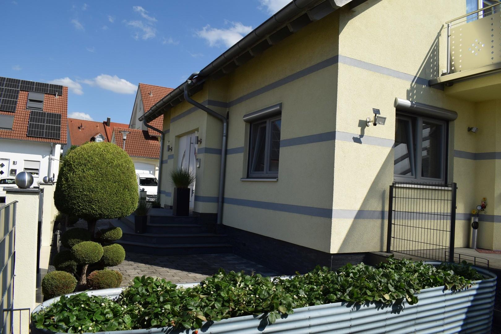 Haus / Gartenblick