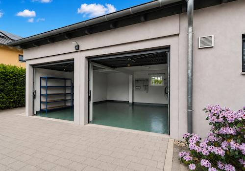 Garage mit Wallbox
