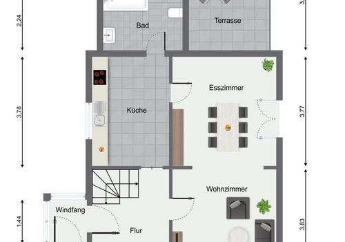 Grundriss Erdgeschoss