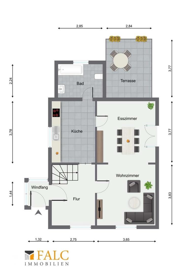 Grundriss Erdgeschoss