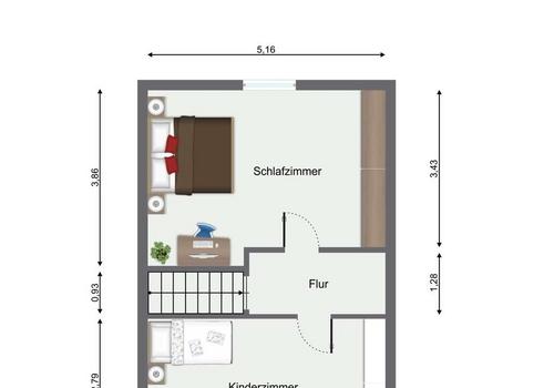 Grundriss Dachgeschoss