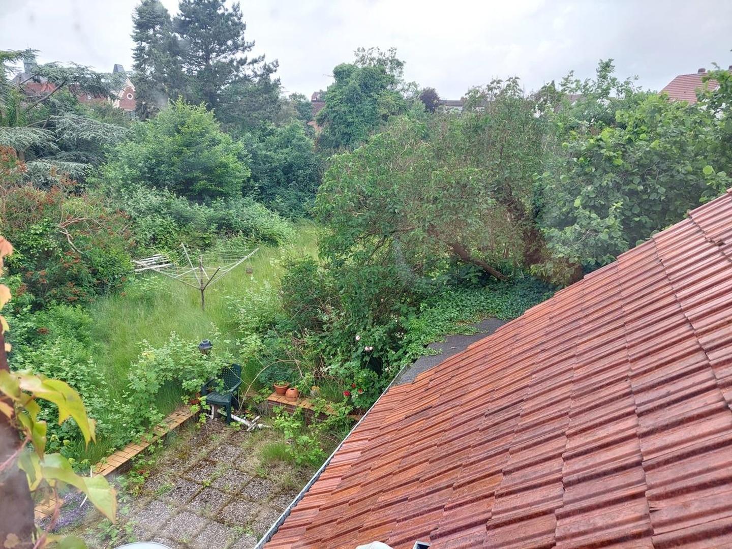 Blick in den Garten OG