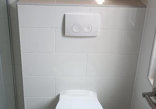 moderne Toilette