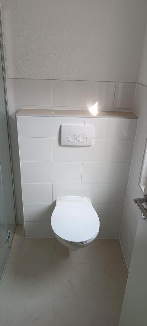 moderne Toilette