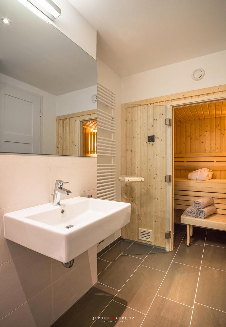 Sauna im 1. OG
