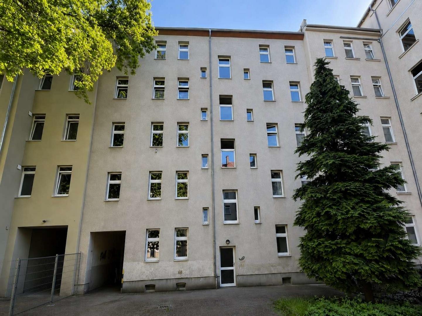 Haus Ansicht Innenhof