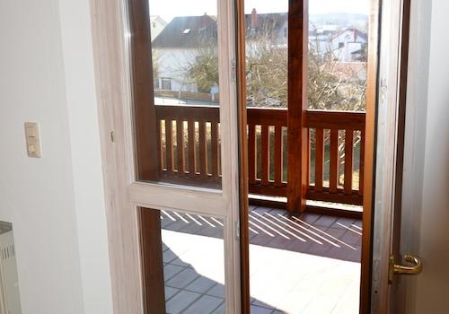 Balkon zum Schlafzimmer