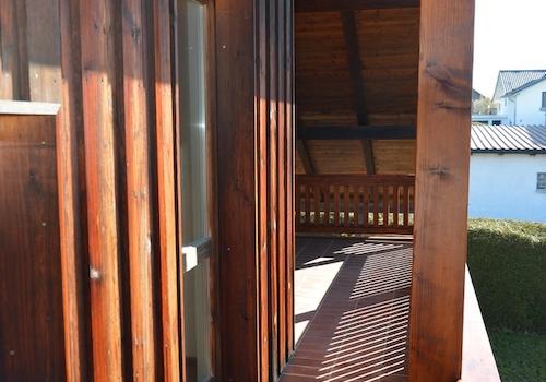 Schmaler Balkon Gästezimmer 
