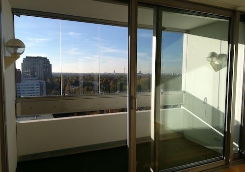 Blick vom Zimmer aus