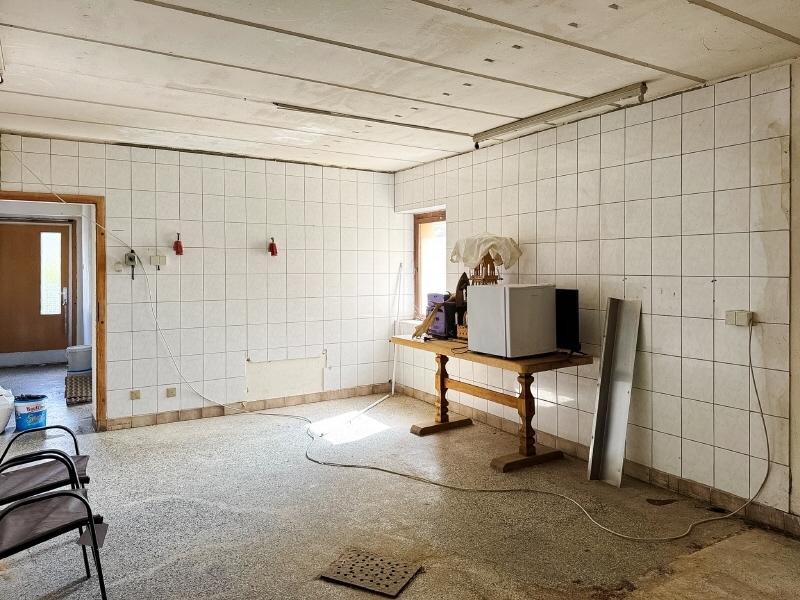 Einer von drei ungenutzten Lagerräumen