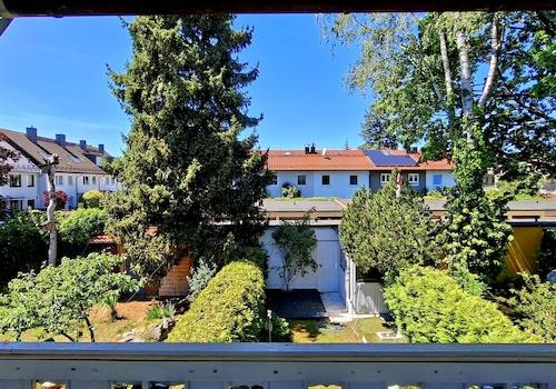 Ausblick vom Balkon