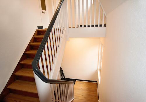 Gepflegtes Treppenhaus