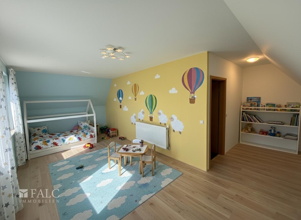 Kinderzimmer OG (KI Visualisierung)