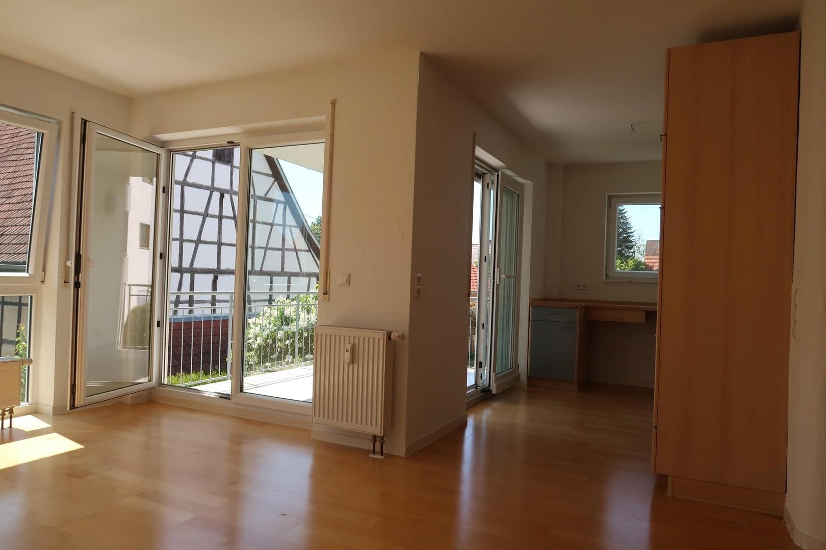 Ausblick Balkon