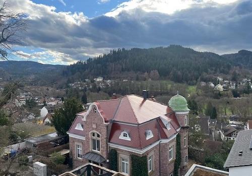 Aussicht vom Balkon