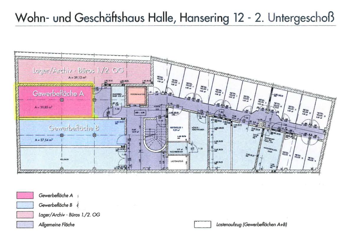 Grundriss UG 2