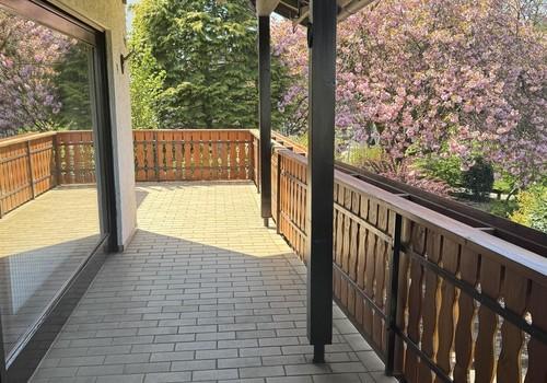 Balkon überdacht