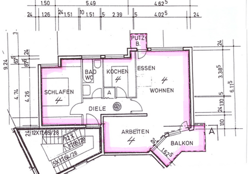 Grundriss ETW