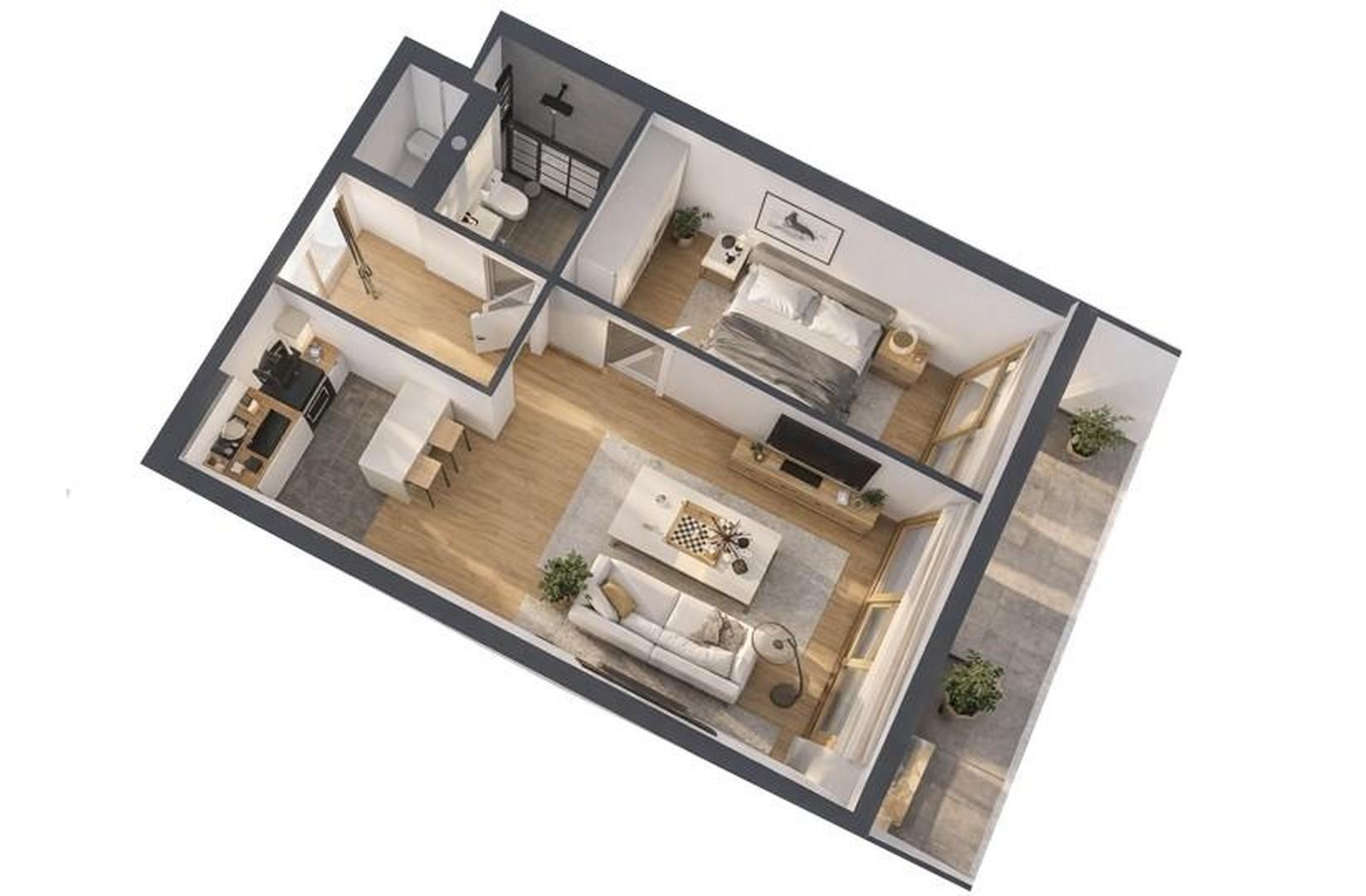 3 D Grundriss