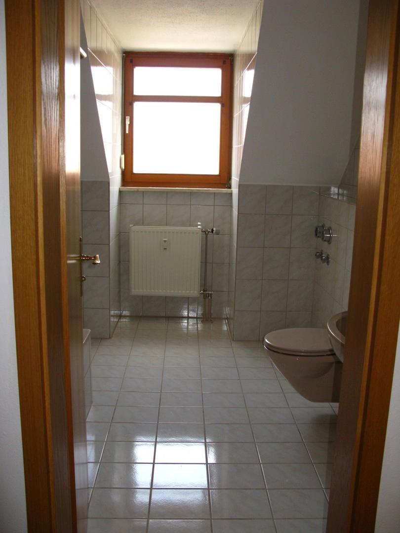 Badezimmer mit Fenster