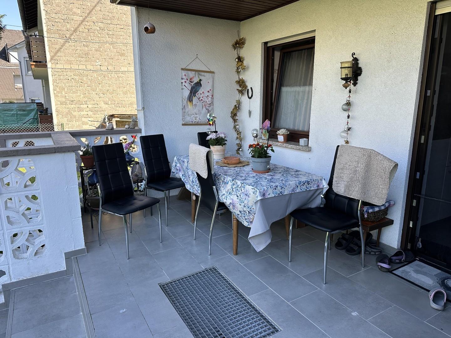 Terrasse Erdgeschoss
