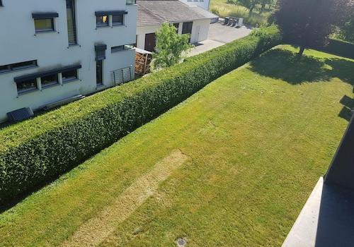 Blick vom Balkon
