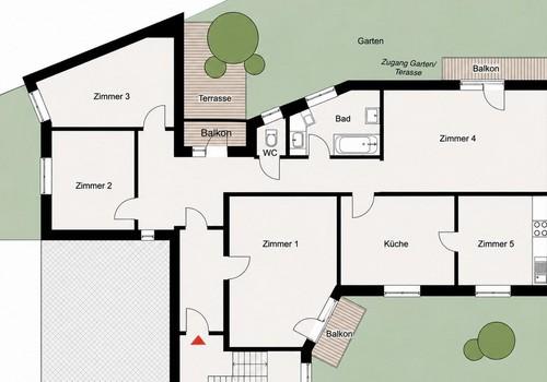 Grundriss (schematisch)
