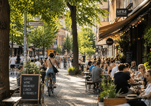 Fußläufiger Kiez Sonntagsstraß