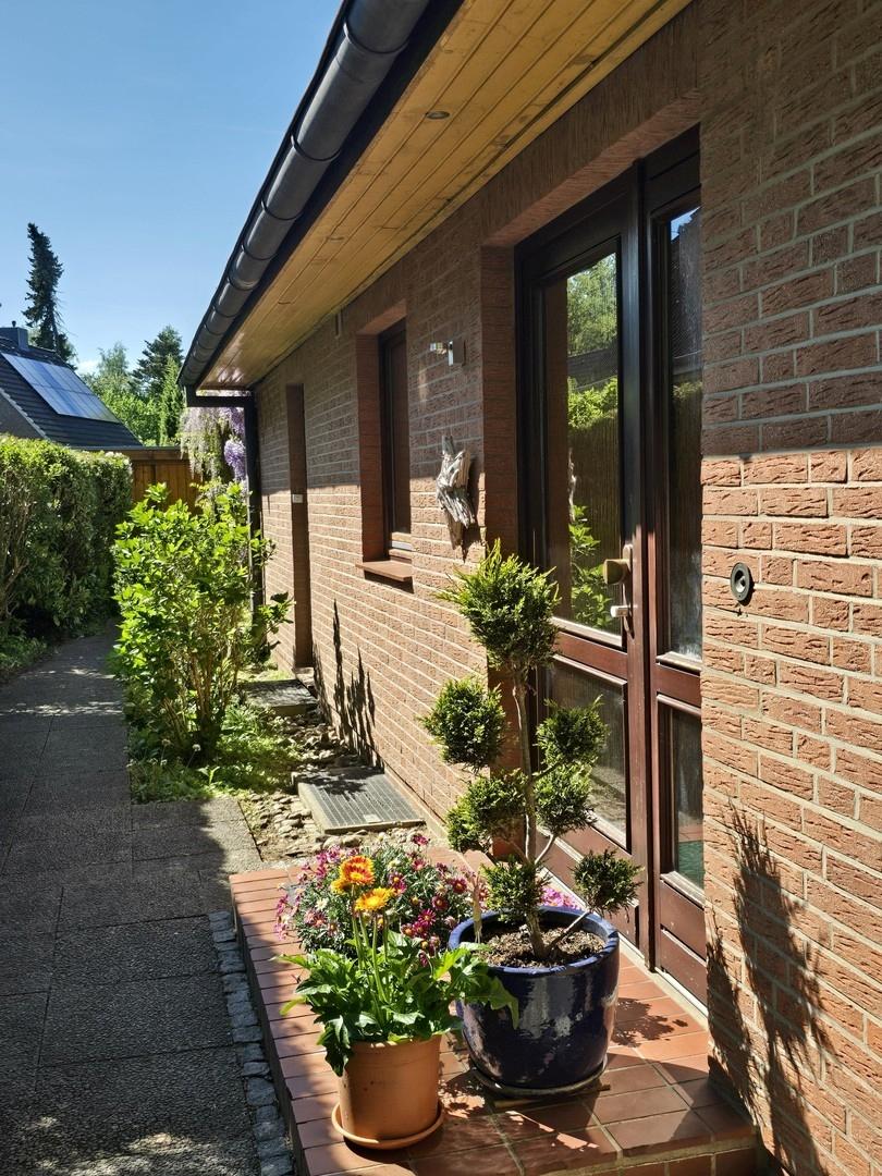 Weg zur Haustür