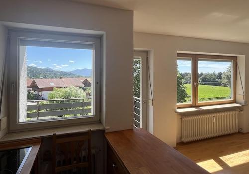 Blick aus der Küche
