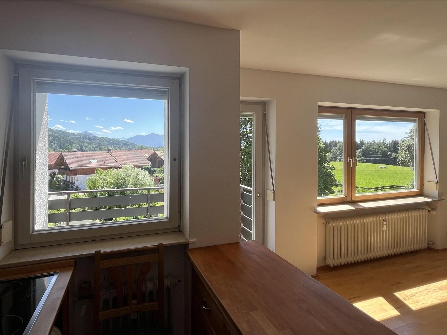 Blick aus der Küche