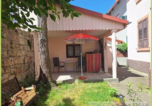 Überdachte Terrasse