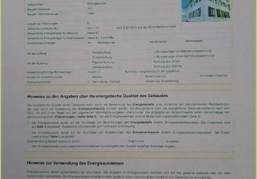 Energieausweis