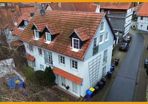 Blick auf das Haus